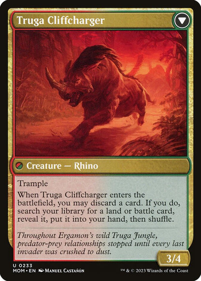 Truga Cliffcharger - carta Magic The Gathering
