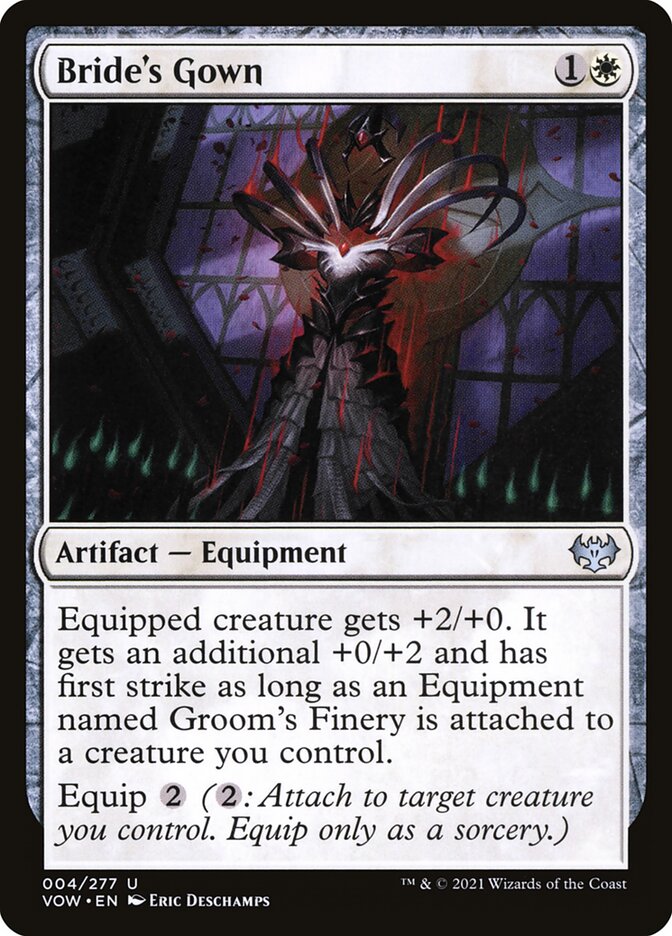 Bride's Gown - carta Magic The Gathering