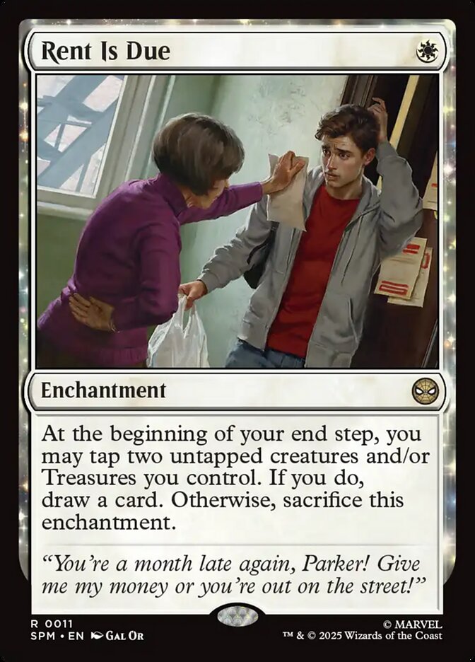 Rent Is Due - carta Magic The Gathering