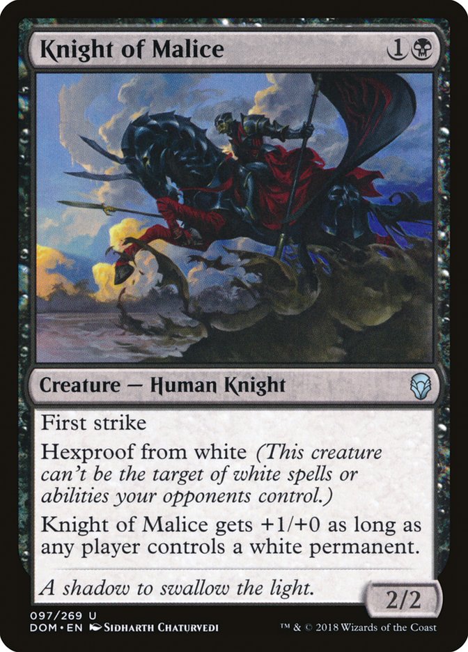 Knight of Malice - DOM-097-NF-STD