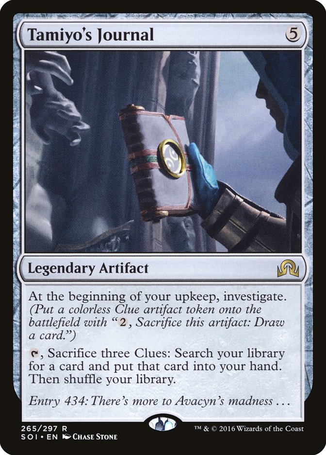 Tamiyo's Journal - carta Magic The Gathering
