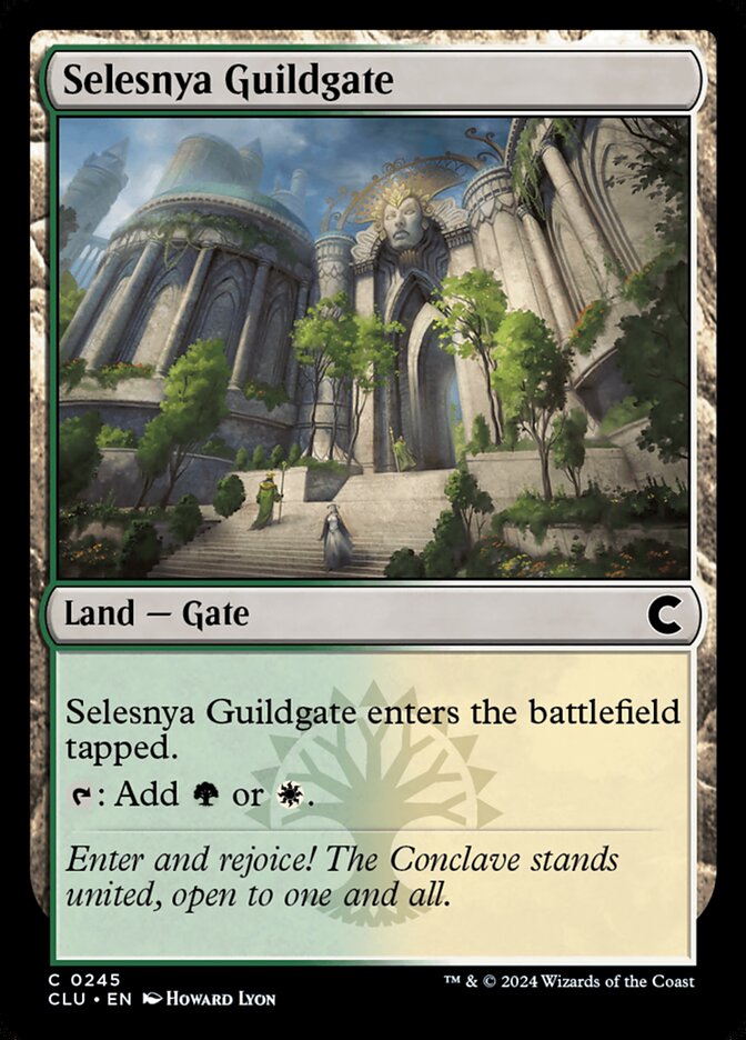 Selesnya Guildgate - carta Magic The Gathering