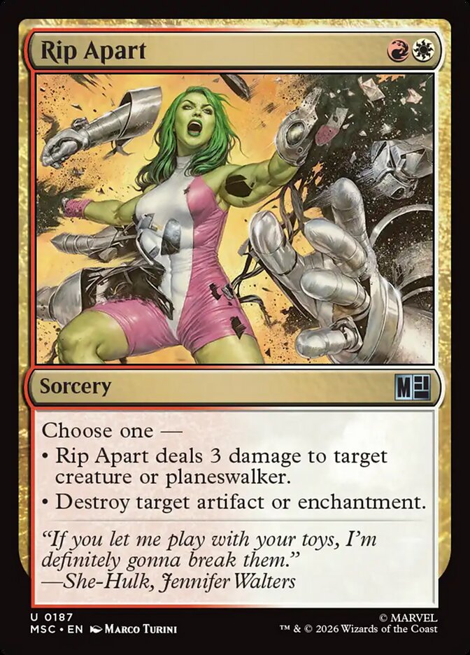Rip Apart - carta Magic The Gathering