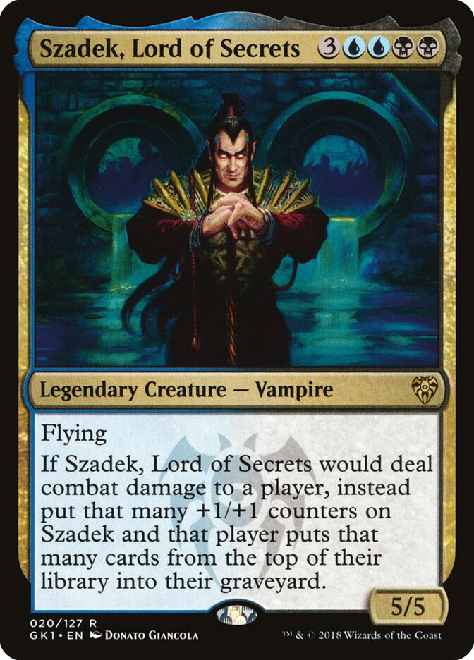 Szadek, Lord of Secrets - carta Magic The Gathering