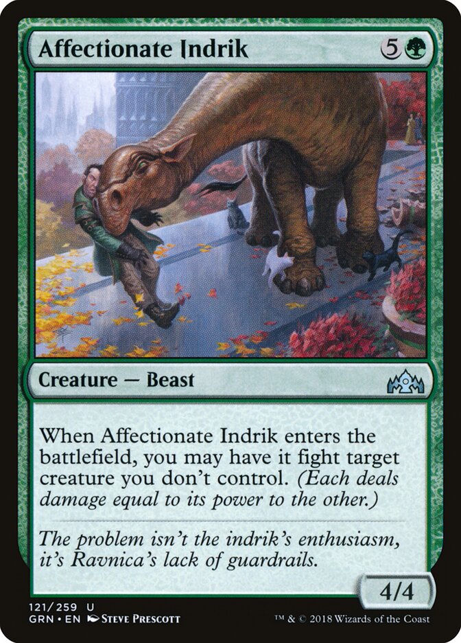 Affectionate Indrik - carta Magic The Gathering