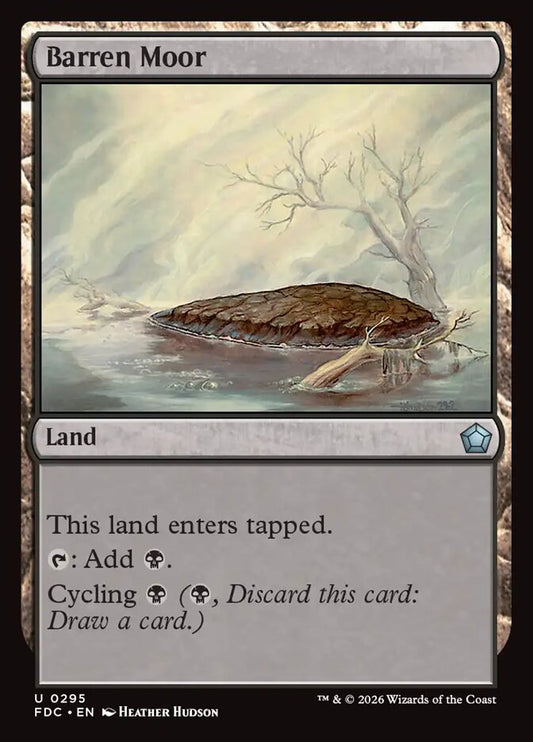 Barren Moor - carta Magic The Gathering