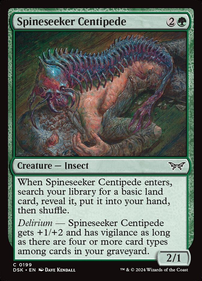 Spineseeker Centipede - carta Magic The Gathering