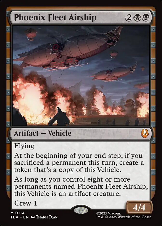 Phoenix Fleet Airship - carta Magic The Gathering
