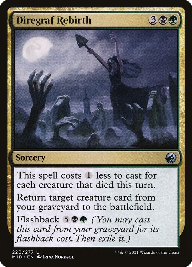 Diregraf Rebirth - carta Magic The Gathering