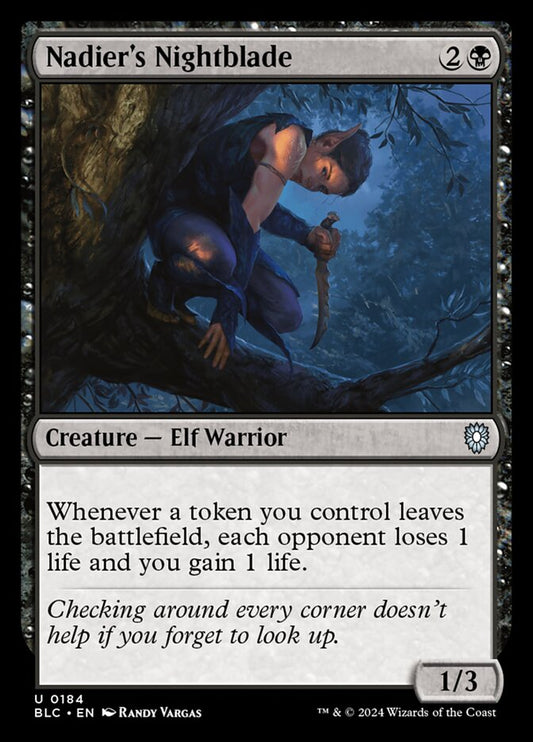 Nadier's Nightblade - BLC-184-NF-STD
