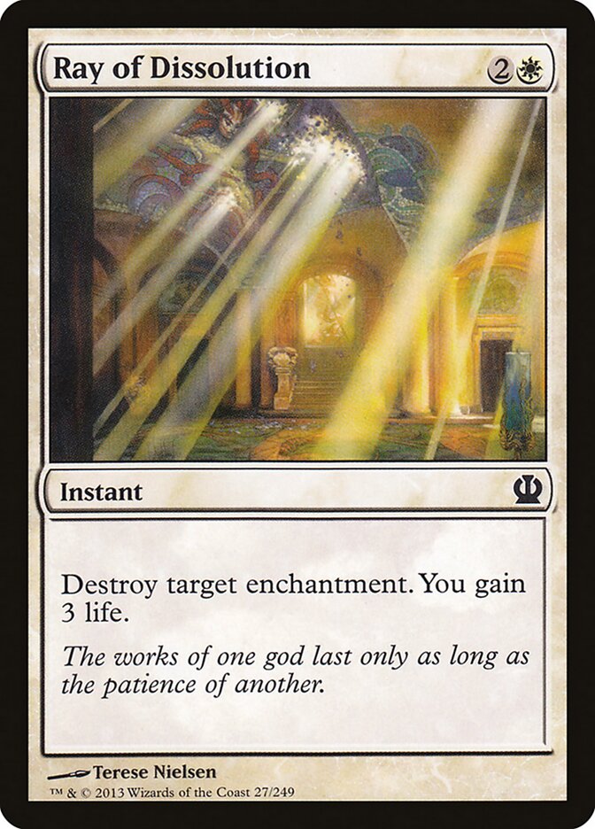 Ray of Dissolution - carta Magic The Gathering