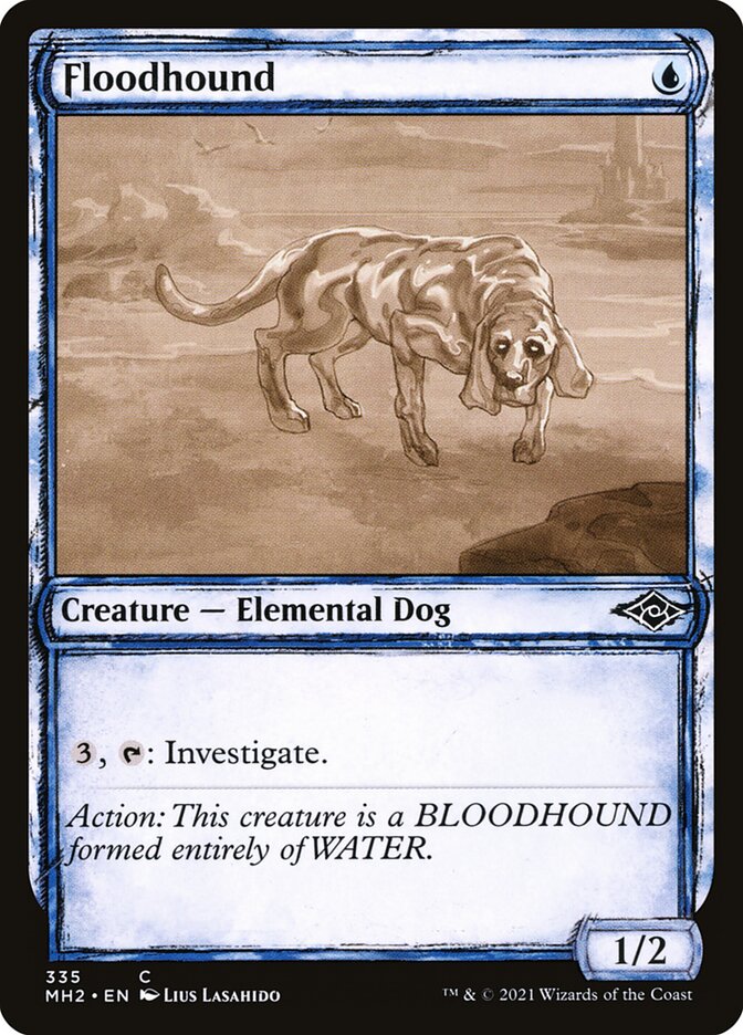 Floodhound - carta Magic The Gathering
