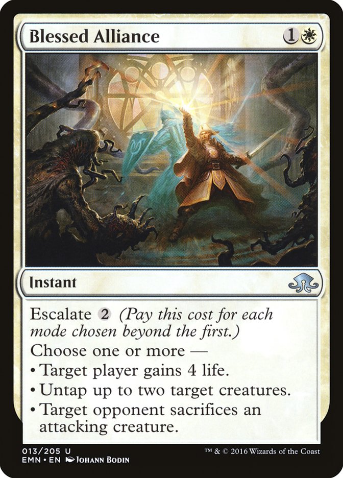 Blessed Alliance - carta Magic The Gathering