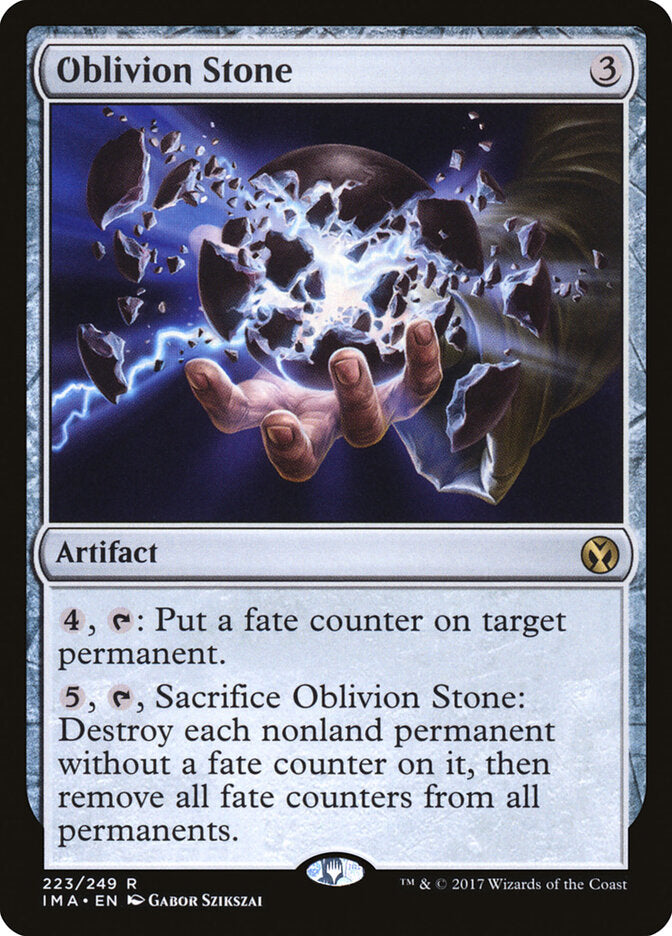 Oblivion Stone - carta Magic The Gathering