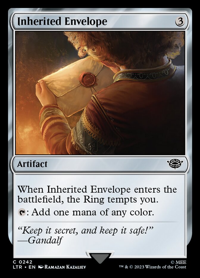 Inherited Envelope - carta Magic The Gathering