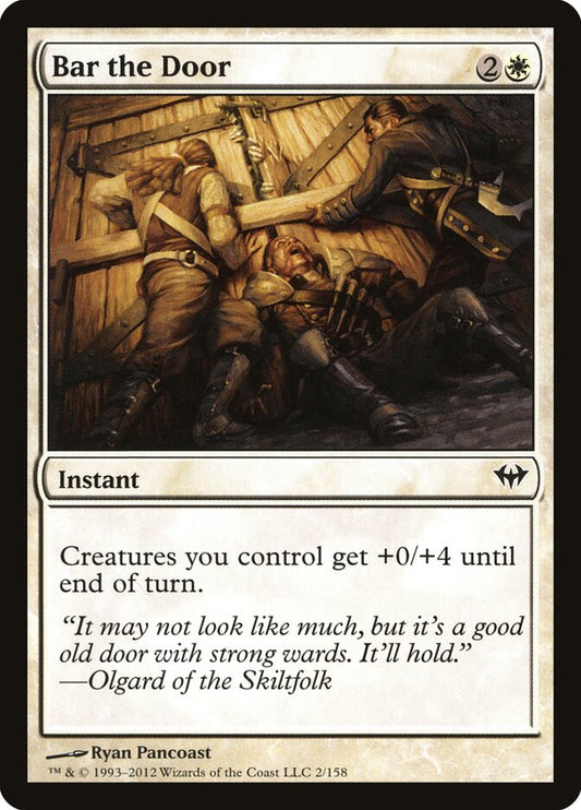 Bar the Door - carta Magic The Gathering