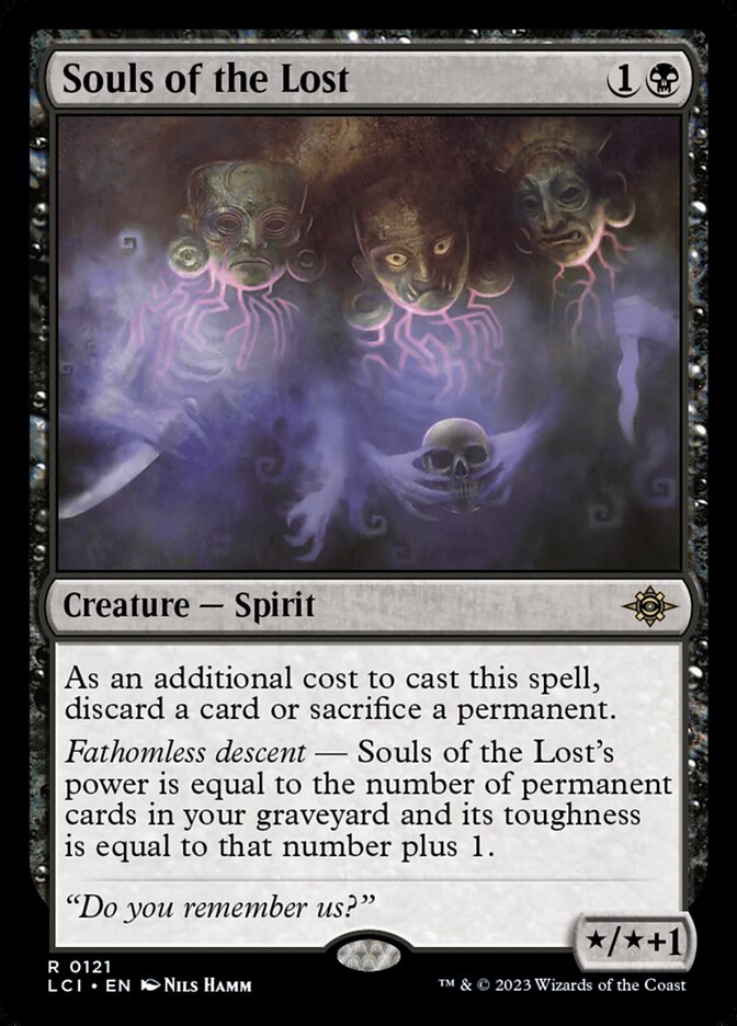 Souls of the Lost - carta Magic The Gathering