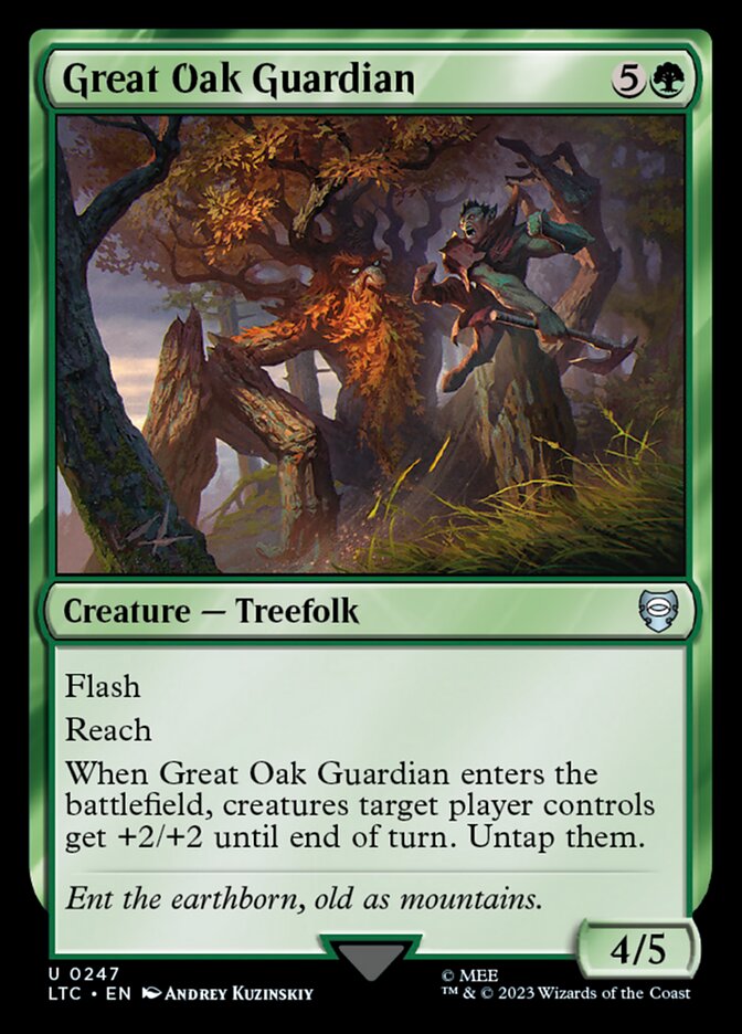 Great Oak Guardian - carta Magic The Gathering