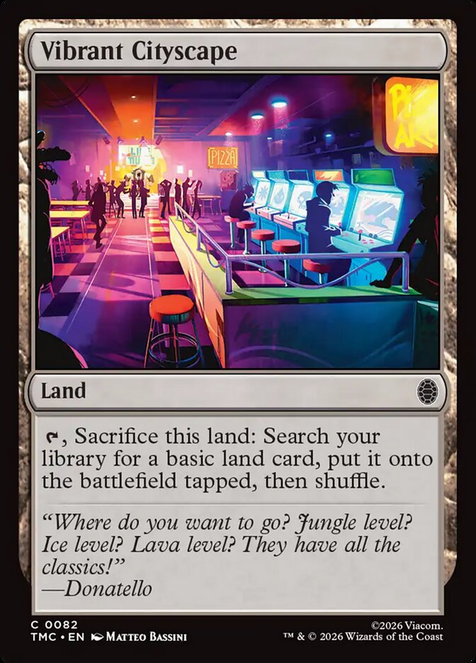 Vibrant Cityscape - carta Magic The Gathering