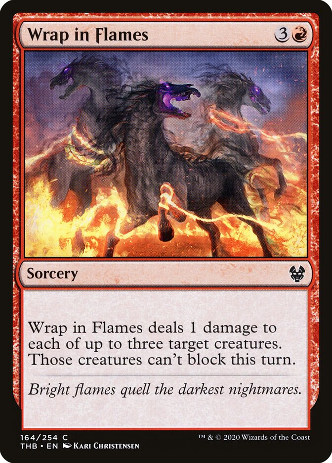 Wrap in Flames - carta Magic The Gathering