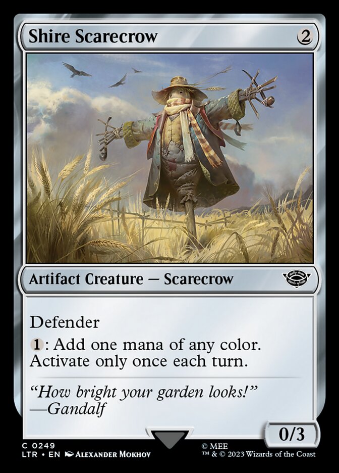 Shire Scarecrow - carta Magic The Gathering