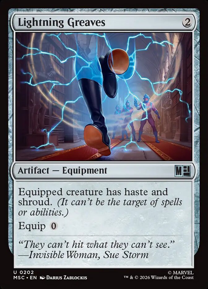 Lightning Greaves - carta Magic The Gathering