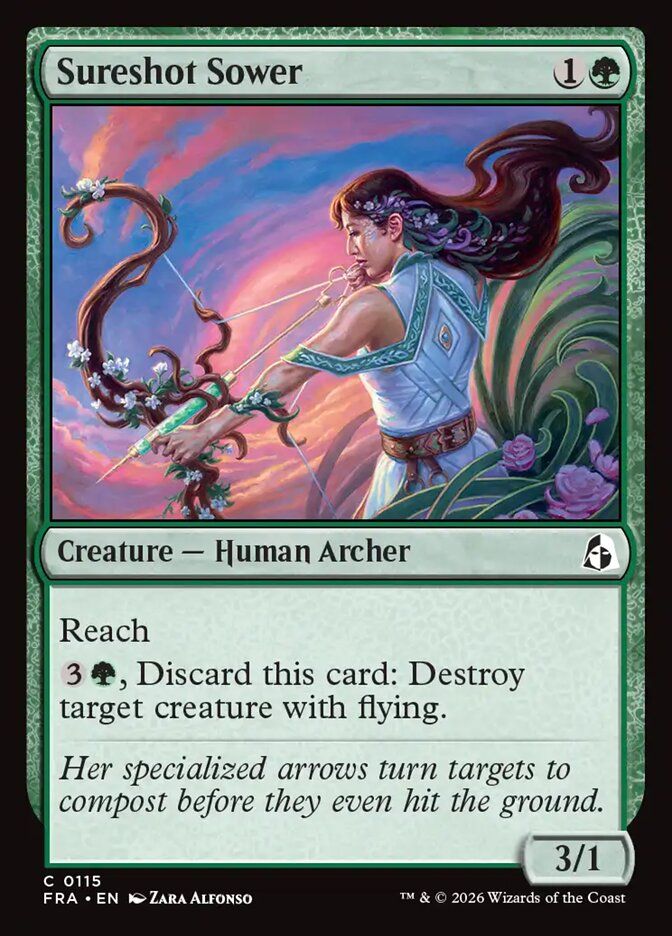 Sureshot Sower - carta Magic The Gathering