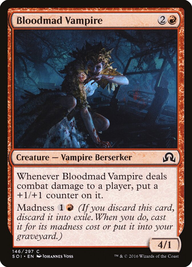 Bloodmad Vampire - carta Magic The Gathering