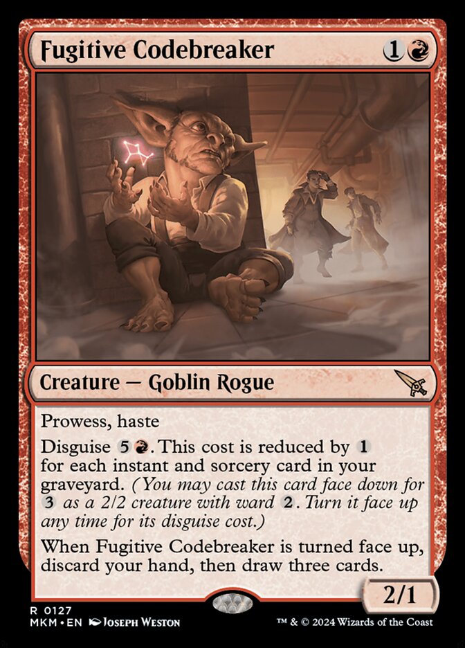 Fugitive Codebreaker - carta Magic The Gathering