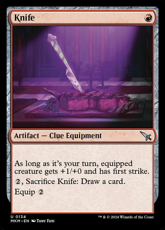 Knife - carta Magic The Gathering