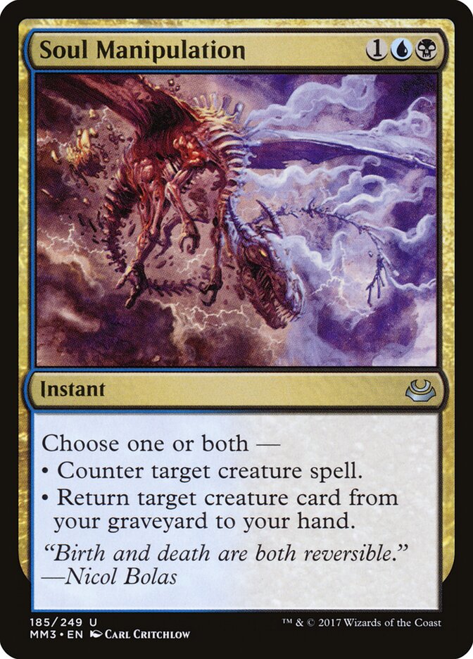 Soul Manipulation - carta Magic The Gathering