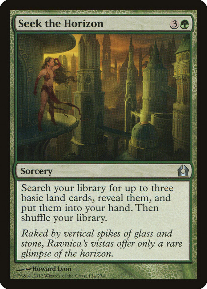 Seek the Horizon - carta Magic The Gathering
