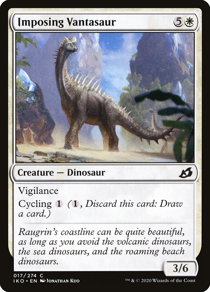 Imposing Vantasaur - carta Magic The Gathering