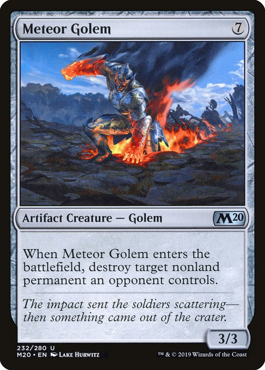 Meteor Golem (M20)
