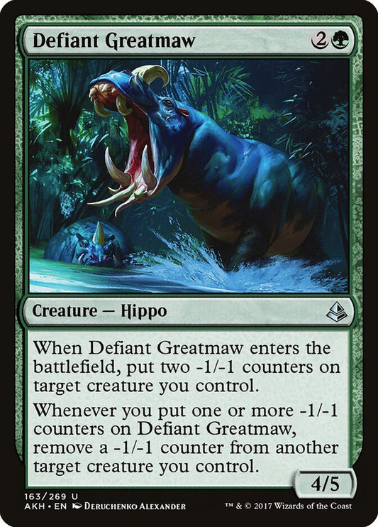 Defiant Greatmaw - carta Magic The Gathering