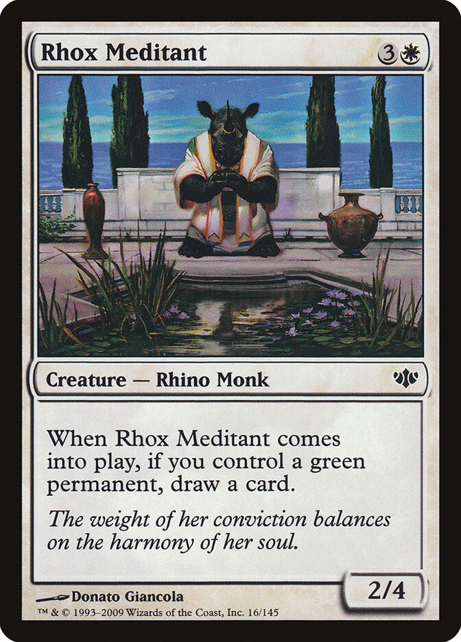 Rhox Meditant - carta Magic The Gathering