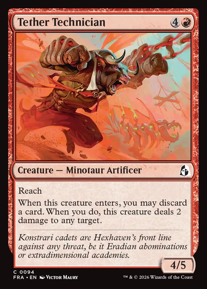 Tether Technician - carta Magic The Gathering