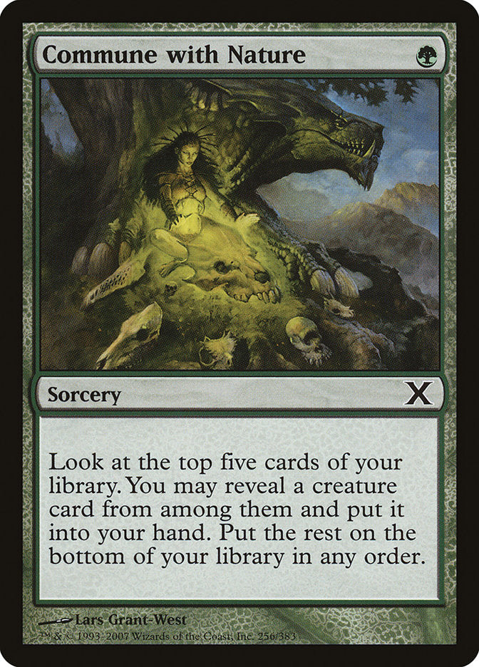 Commune with Nature - carta Magic The Gathering