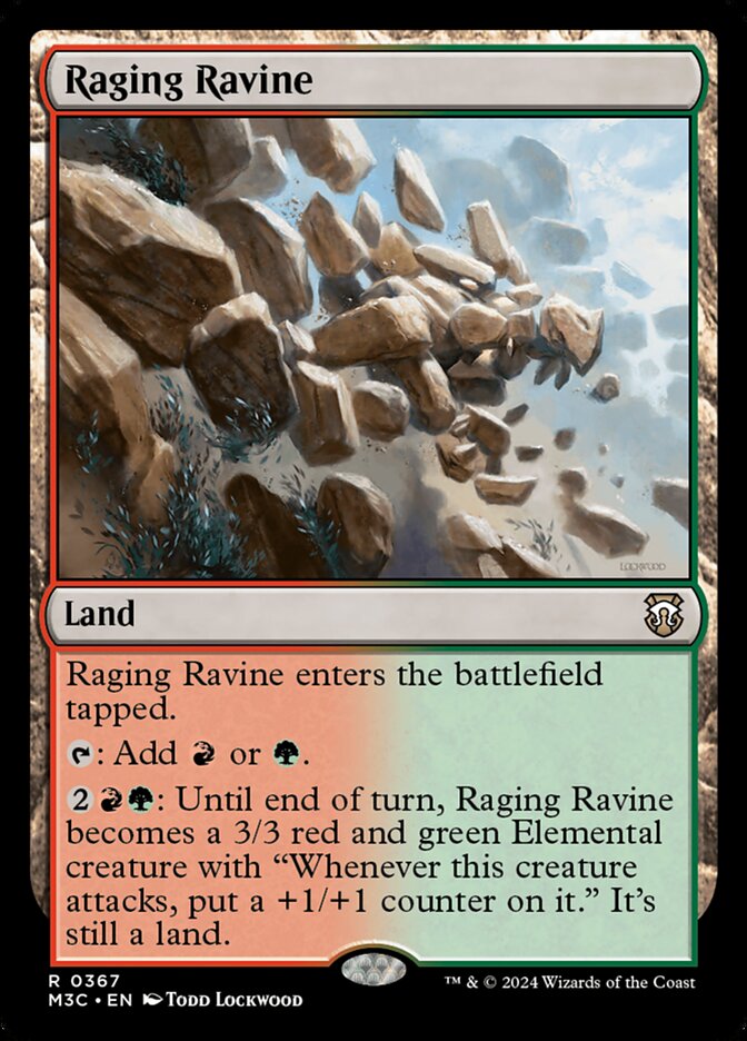 Raging Ravine - carta Magic The Gathering