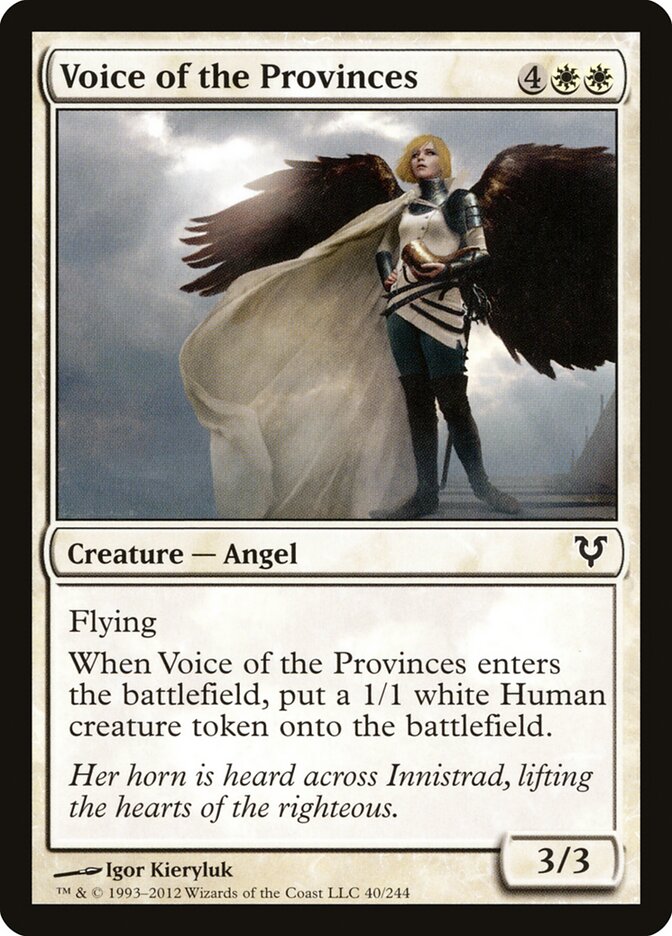 Voice of the Provinces - carta Magic The Gathering