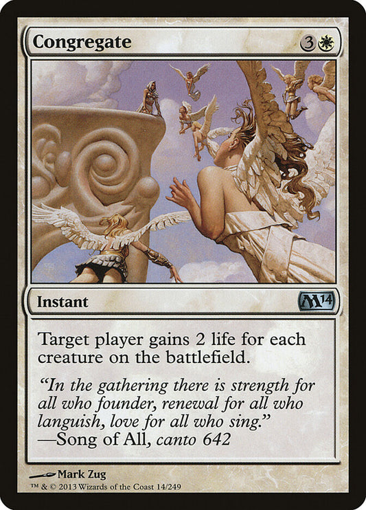 Congregate - carta Magic The Gathering