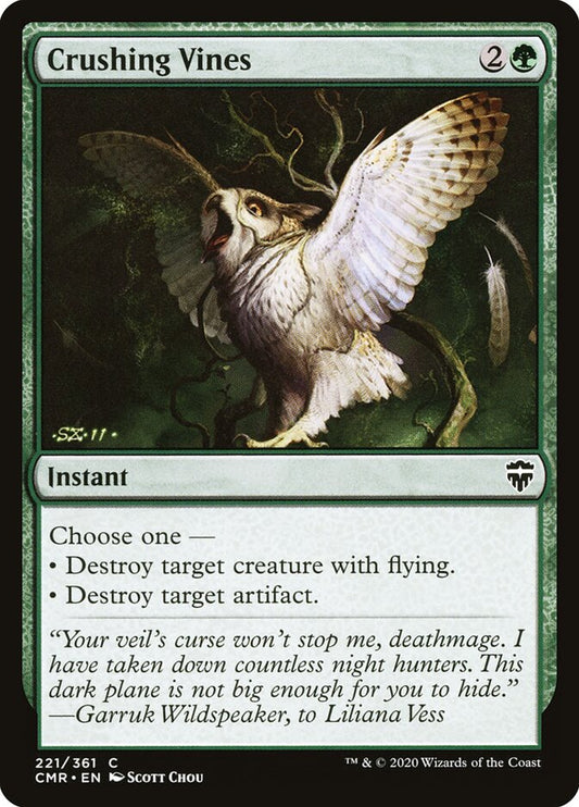 Crushing Vines - carta Magic The Gathering