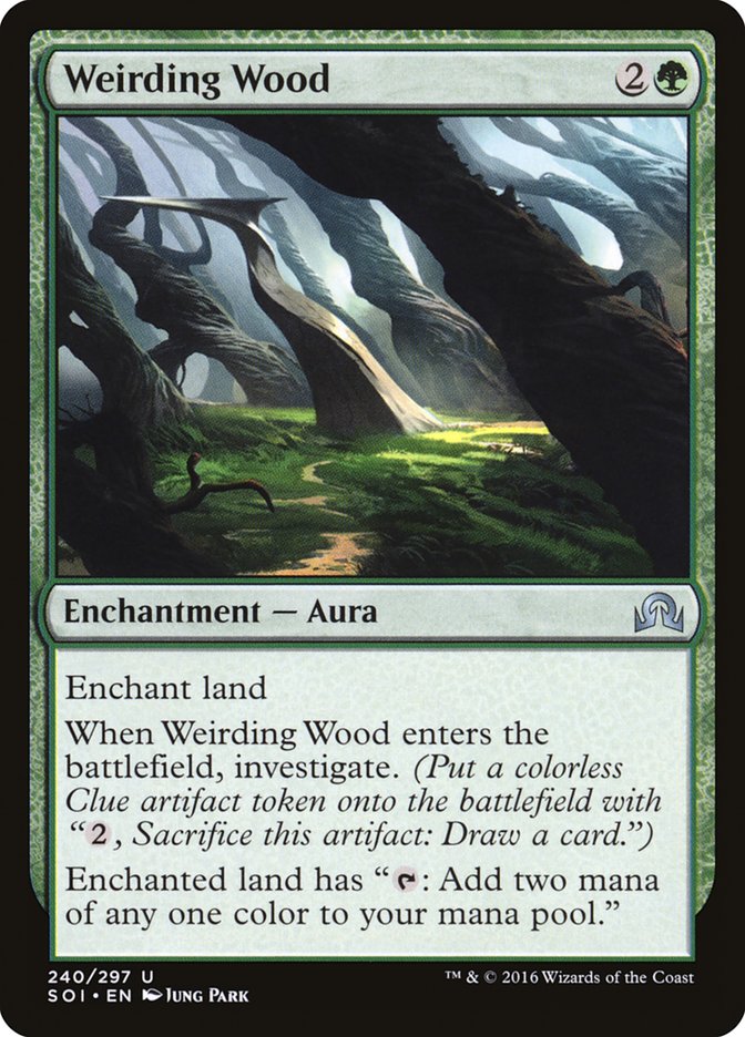 Weirding Wood - carta Magic The Gathering