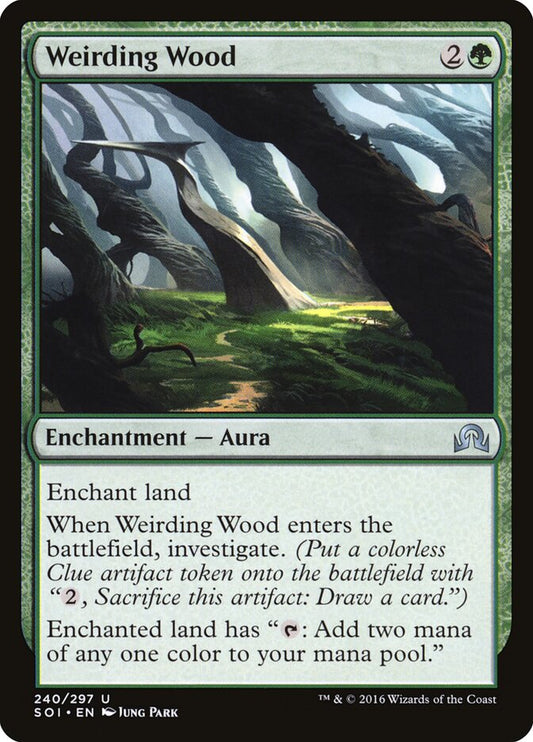 Weirding Wood - carta Magic The Gathering