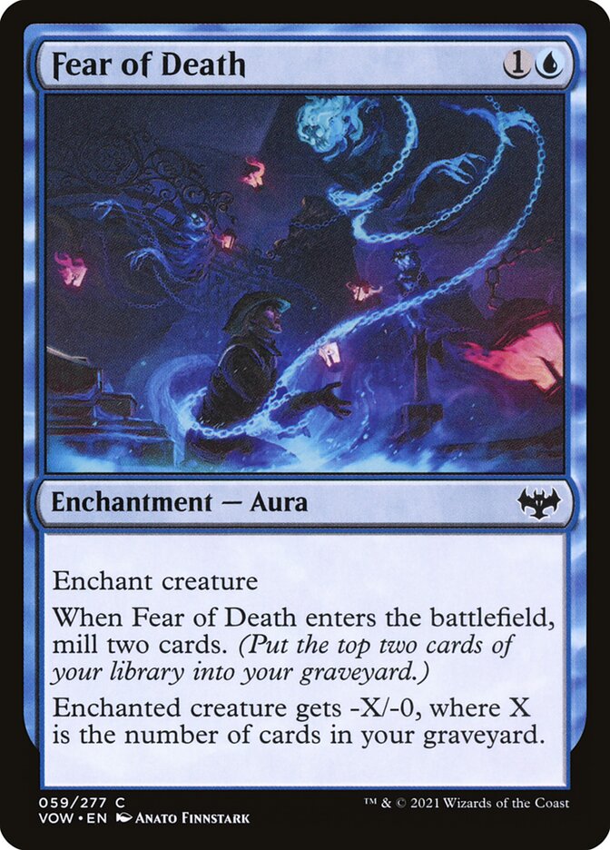 Fear of Death - carta Magic The Gathering