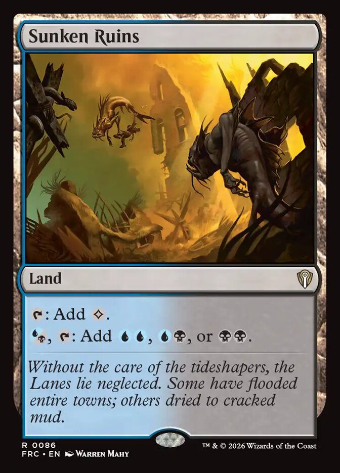 Sunken Ruins - carta Magic The Gathering