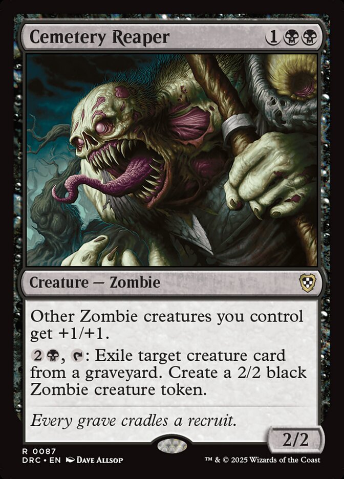 Cemetery Reaper - carta Magic The Gathering