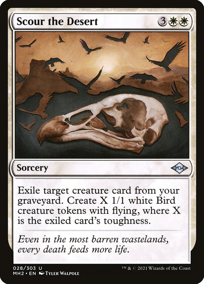 Scour the Desert - carta Magic The Gathering
