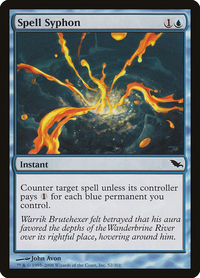 Spell Syphon - carta Magic The Gathering