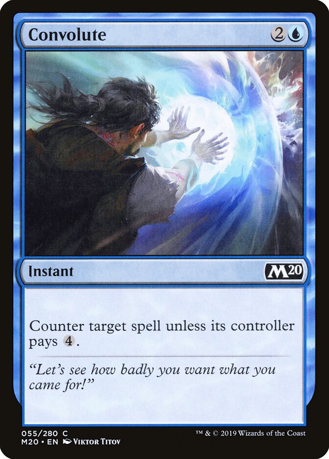 Convolute - carta Magic The Gathering